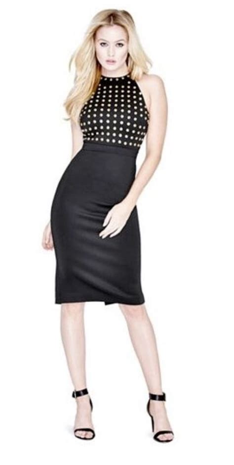 guess by marciano by guess fabricas|guess by marciano black dress.